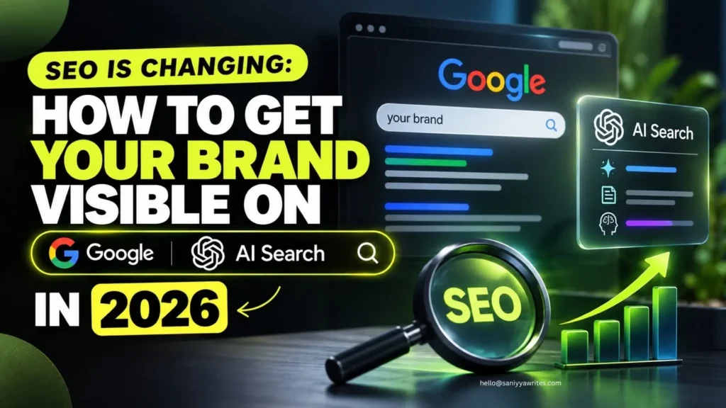 SEO Is Changing: How to Get Your Brand Visible on Google and AI Search in 2026